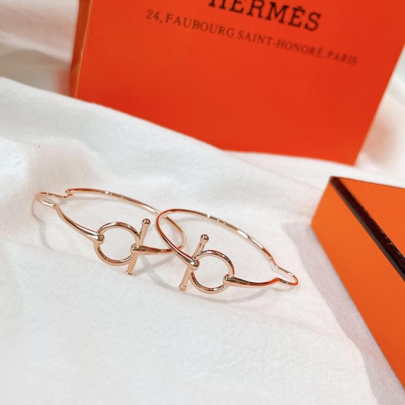 H**mes earrings